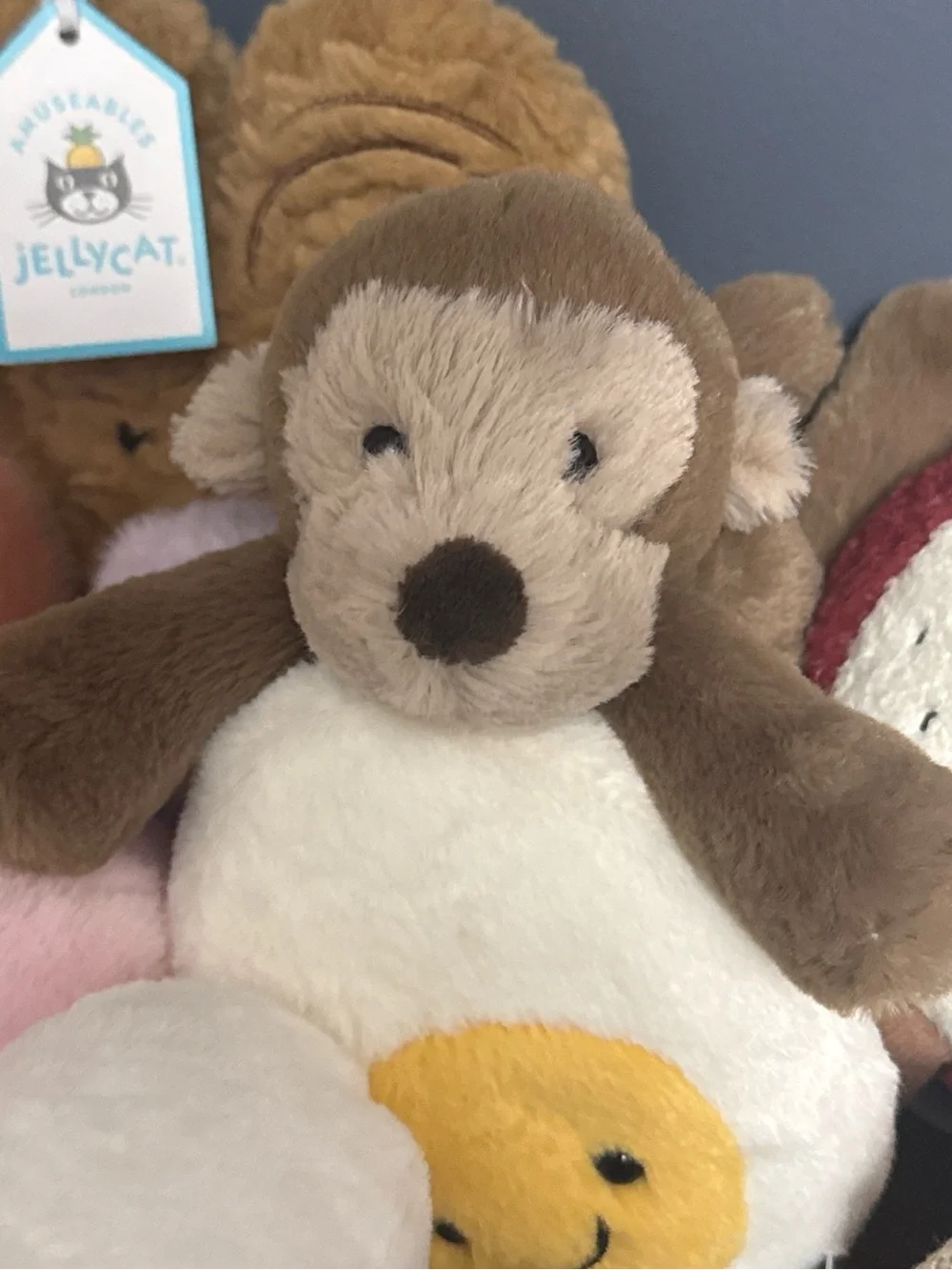 Jellycat Tiny Smudge Monkey